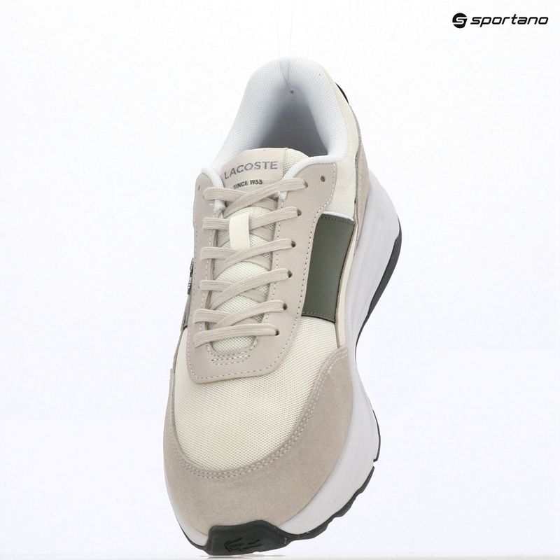 Încălțăminte bărbătească Lacoste Run Set Cgr Bar off white/khaki 9