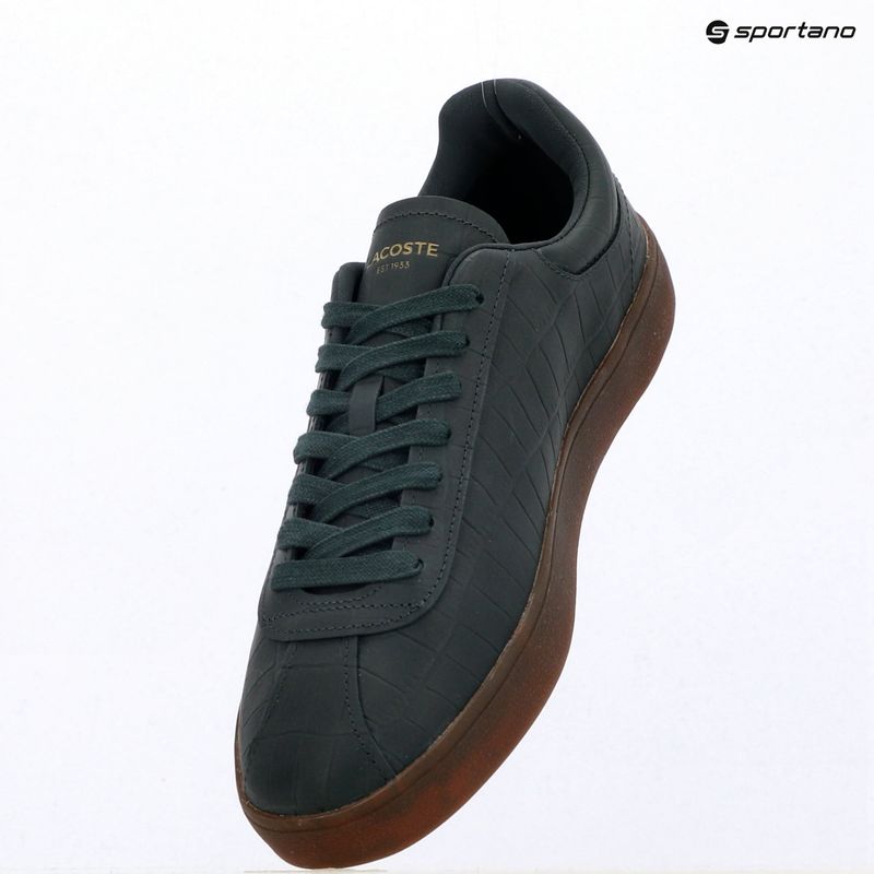 Încălțăminte pentru bărbați  Lacoste Baseshot dark green/gum 9