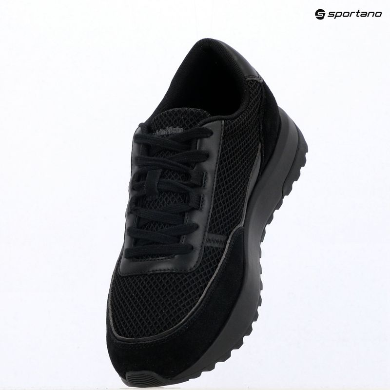 Încălțăminte pentru bărbați Calvin Klein HM0HM02215 City Runner Laceup Nylon Recycled Suede triple black 9