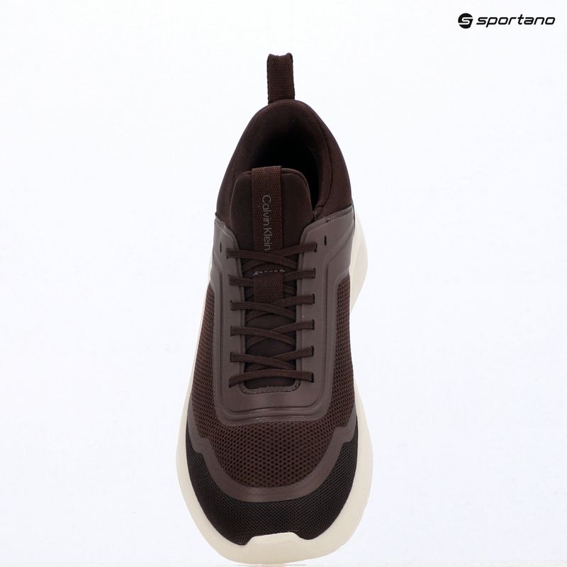 Încălțăminte pentru bărbați Calvin Klein HM0HM02164 Light Eva Run Lace Sock bordeaux 9