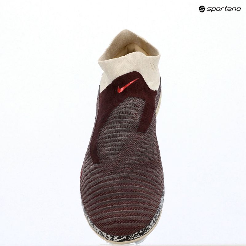 Încălțăminte de fotbal pentru bărbați Nike United Phantom 6 High Elite FG burgundy crush/fossil/university red 10