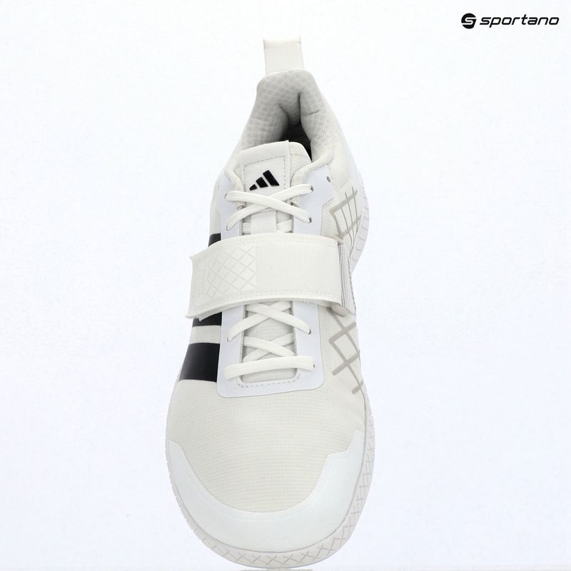 Încălțăminte de ridicare greutăți adidas The Total 2 white 9