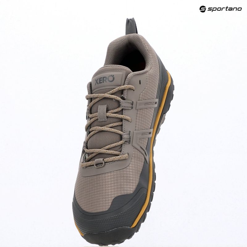 Încălțăminte barefoot pentru bărbați Xero Shoes Scrambler Trail Low WP driftwood/asphalt 9