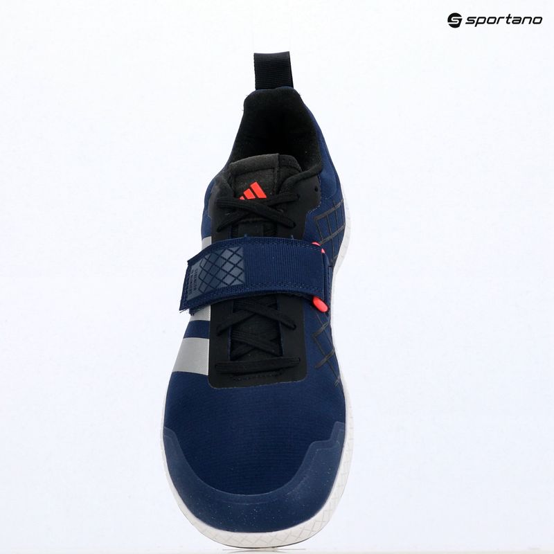 Încălțăminte de ridicare greutăți adidas The Total 2 blue 9