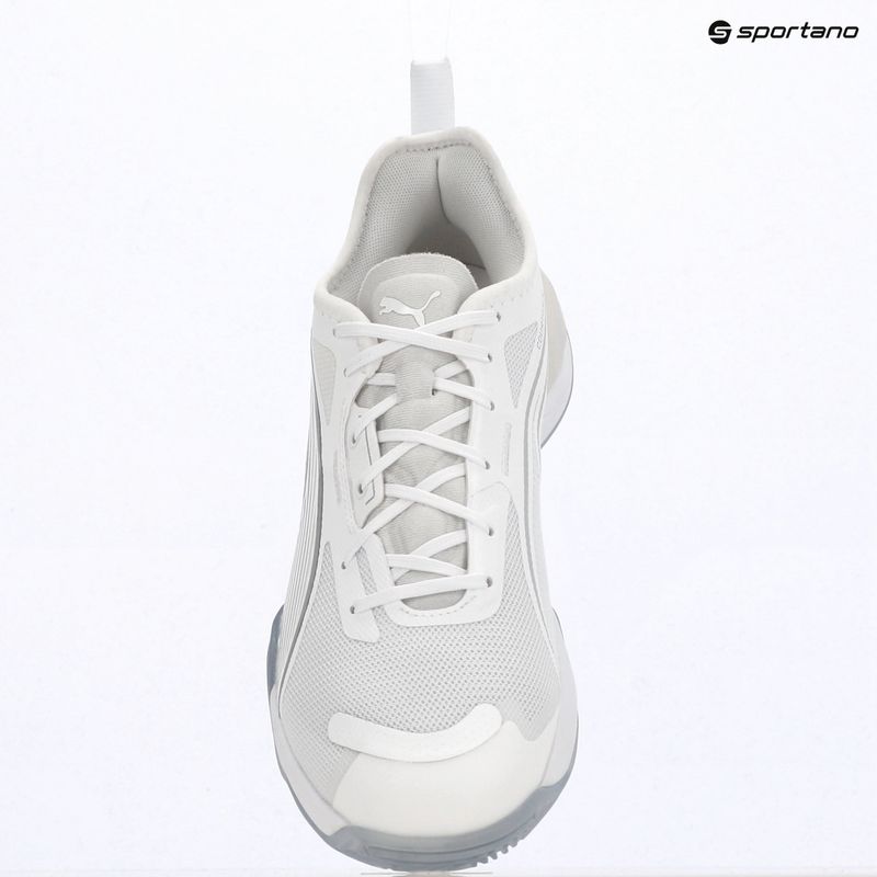 Încălțăminte de handbal PUMA Eliminate NITRO 4 puma white/puma silver 9