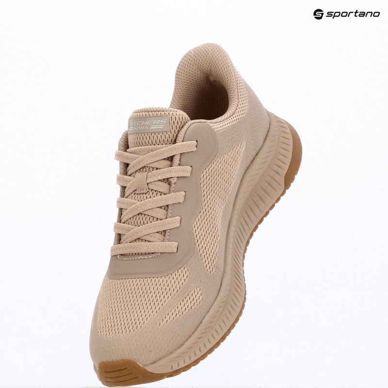Încălțăminte pentru femei SKECHERS Bobs Squad 4 Staple Look beige 11