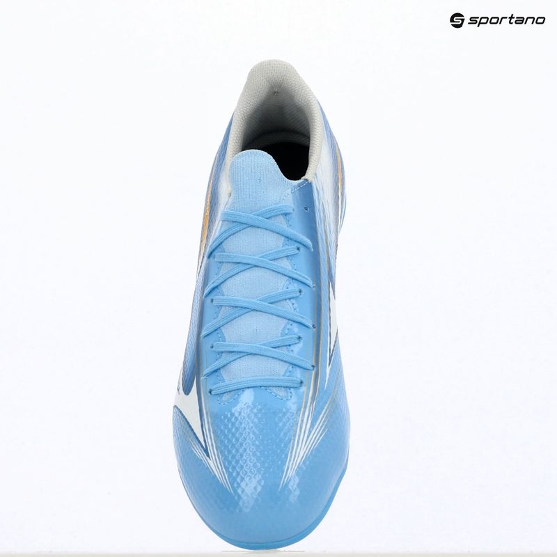 Încălțăminte de fotbal Mizuno Alfa III Select FG celeste/white 12