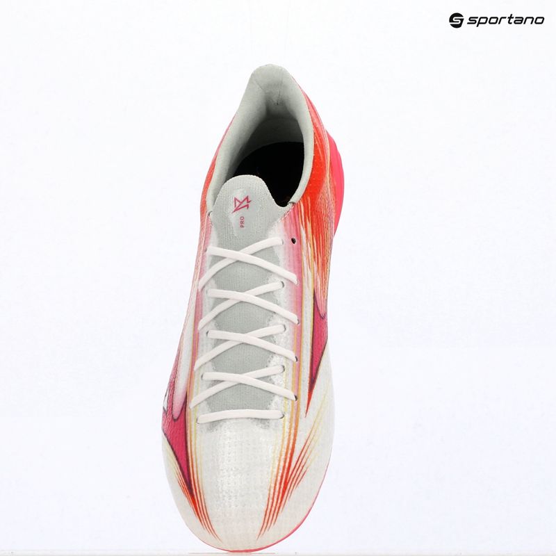 Încălțăminte de fotbal Mizuno Alfa III Pro FG white/fuchsia purple 12