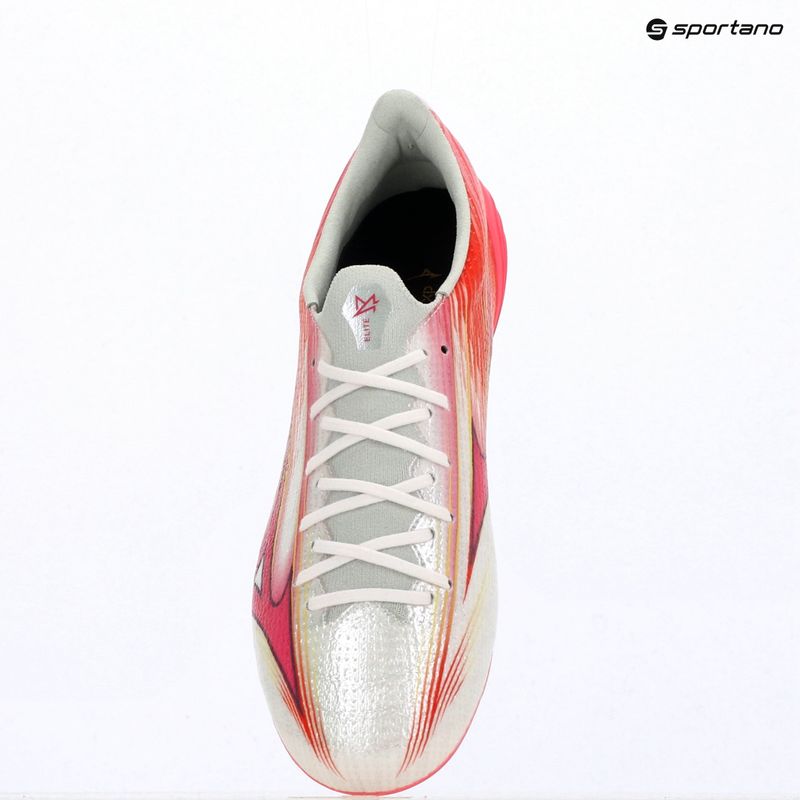 Încălțăminte de fotbal Mizuno Alfa III Elite FG white/fuchsia purple 12