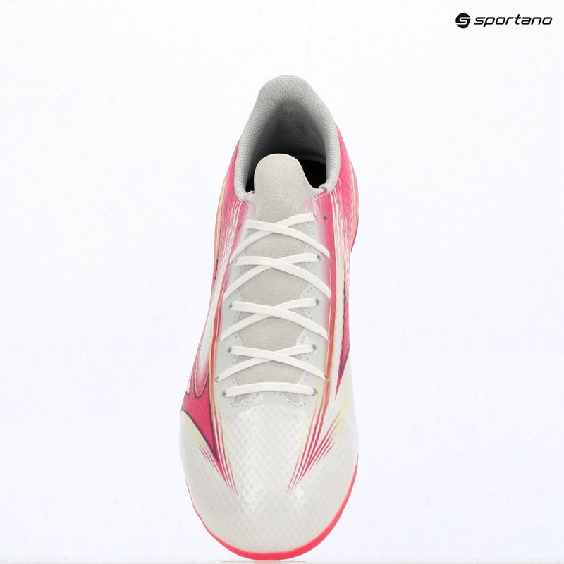 Încălțăminte de fotbal Mizuno Alfa III Select FG white/fuchsia purple 11