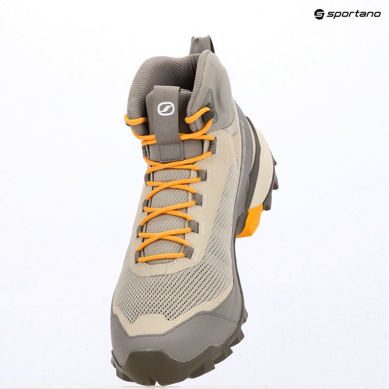 Încălțăminte de drumeție pentru bărbați SCARPA Ribelle Cross 2 Mid ridge/saffron 16