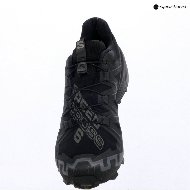 Pantofi de alergare pentru bărbați Salomon Speedcross 6 negru/negru/fantomă 12