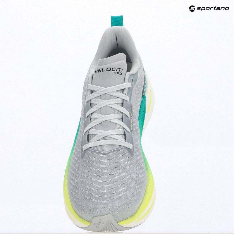 Încălțăminte de alergare pentru bărbați Under Armour Velociti SPD halo gray/green mode/black 9