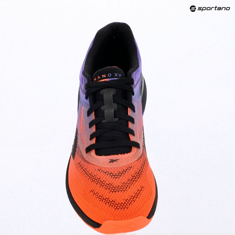 Încălțăminte de antrenament Reebok Nano X5 ftw white/flash orange/royal purple 9