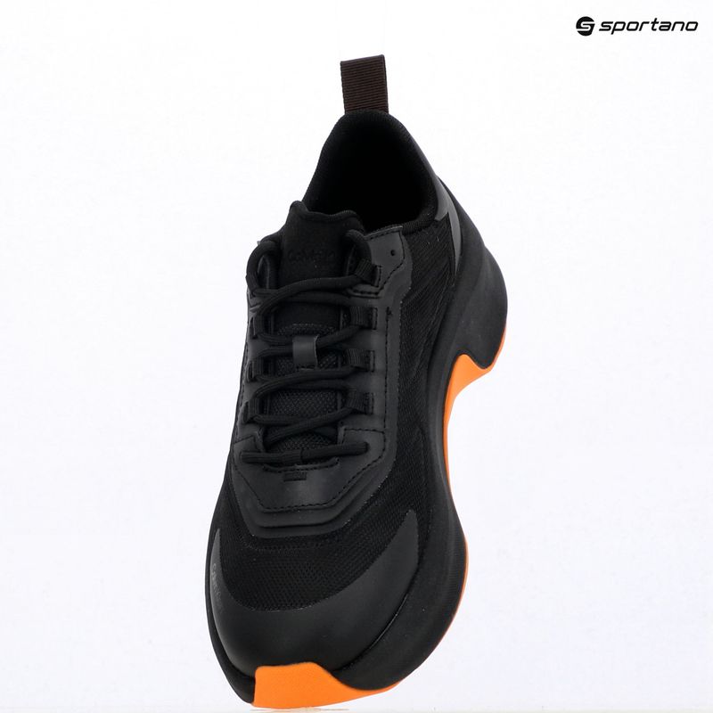 Încălțăminte pentru bărbați Calvin Klein Volumax Chunky Runner Trainers HM0HM02224 black/vivid tangerine 9