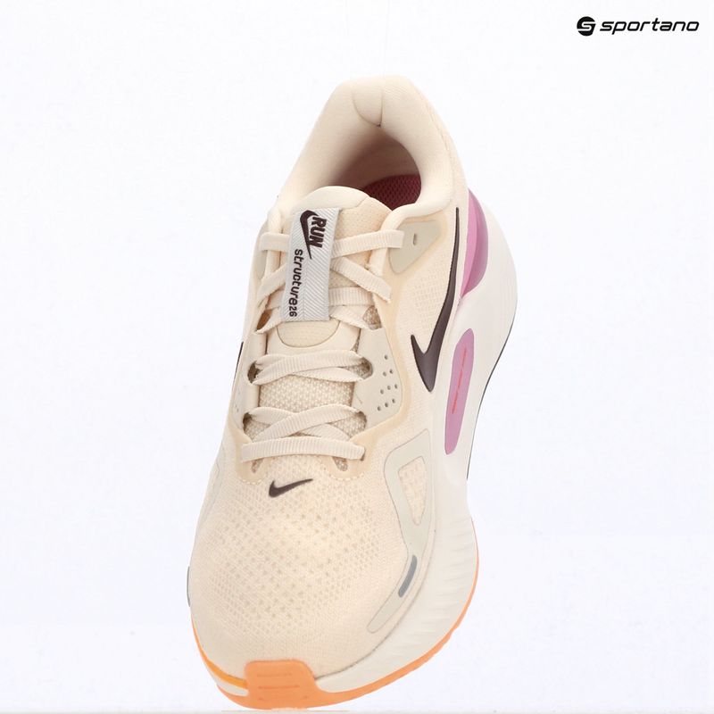 Încălțăminte de alergare pentru femei Nike Structure 26 chalk/light magenta/orange pulse/tattoo 14