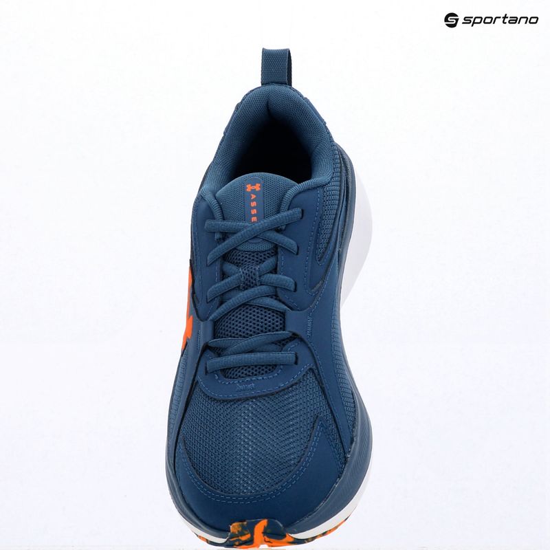 Încălțăminte de alergare pentru bărbați Under Armour Assert 11 wham blue/hyper green/white 10