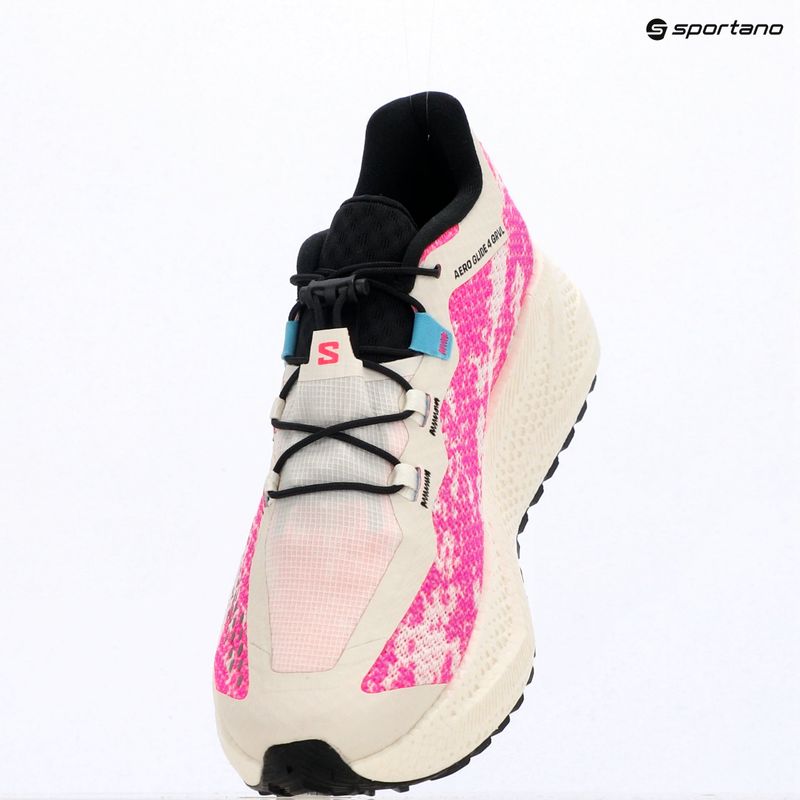 Încălțăminte de alergare pentru bărbați Salomon Aero Glide 4 GRVL vanilla ice/knockout pink/black 10