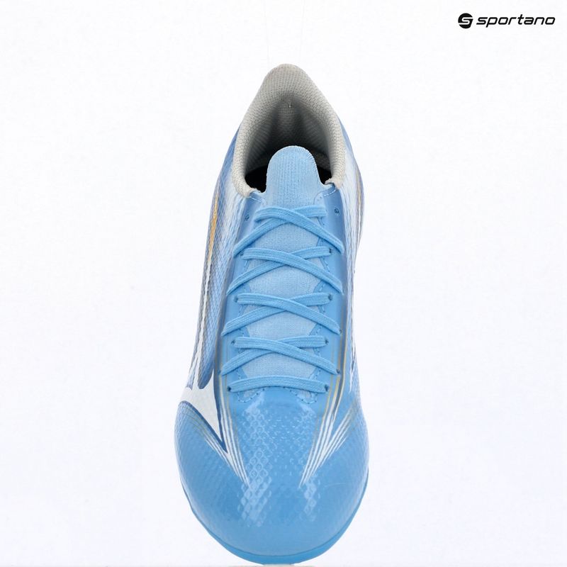 Încălțăminte de fotbal pentru copii Mizuno Alfa III Select Jr FG celeste/white 12
