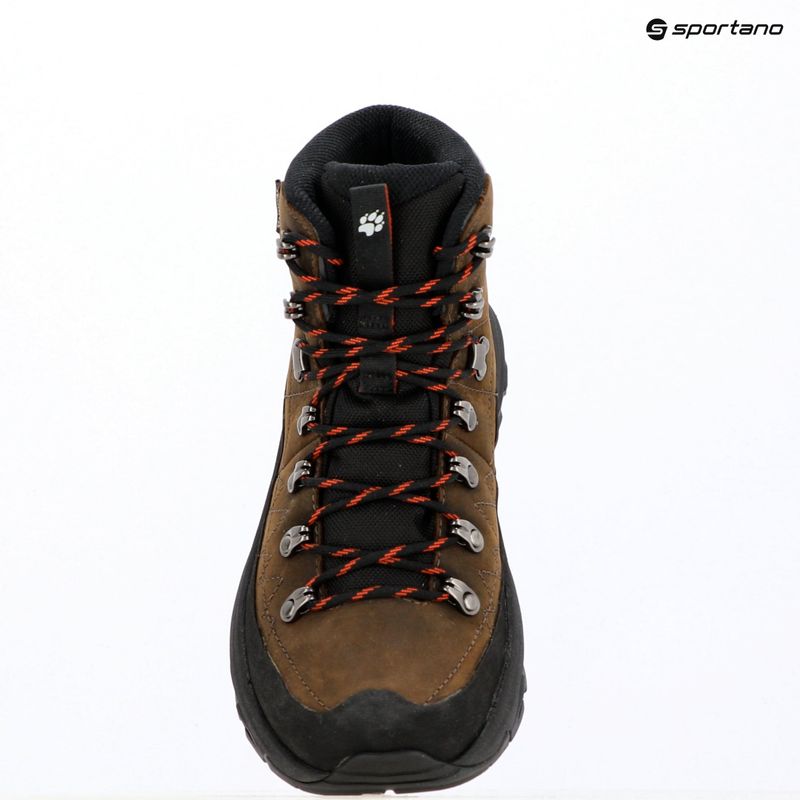 Încălțăminte de drumeție pentru bărbați Jack Wolfskin Apex Hike Pro Leather Texapore Mid fawn 14
