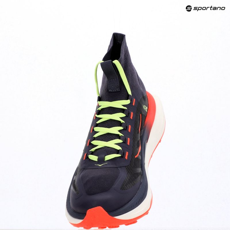 Încălțăminte de alergare pentru bărbați HOKA Tecton X 3 squid ink/neon lame 18