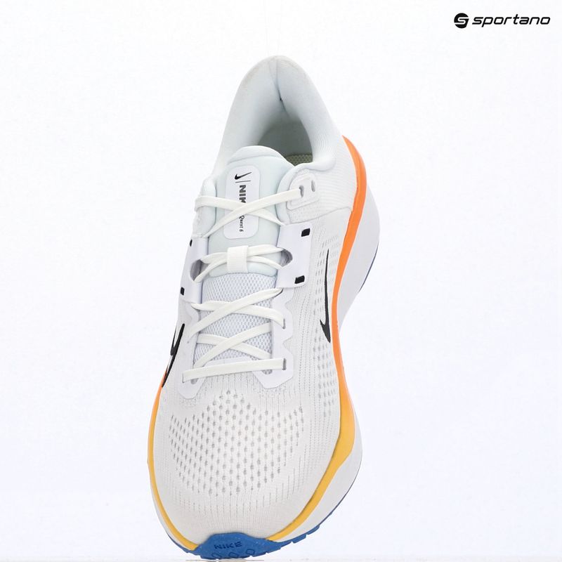 Încălțăminte de alergare pentru bărbați Nike Quest 6 white/blue crystal/total orange/off noir 13