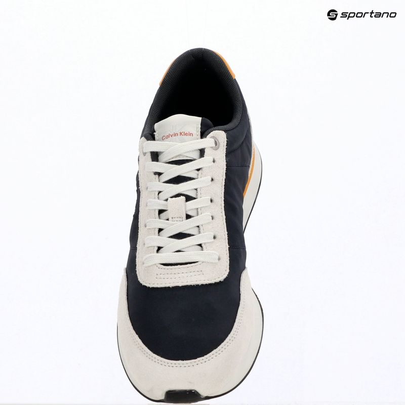 Încălțăminte pentru bărbați Calvin Klein YM0YM01361 Retro Runner Ess Mix Mat vaporous white/casual bluee/cooling 9