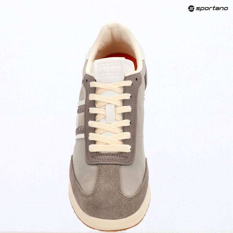 Încălțăminte pentru bărbați Tommy Jeans Retro Runner Cleated Mix porcini taupe 9