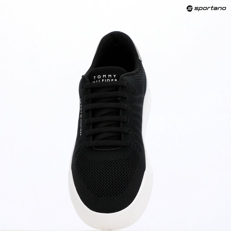 Teniși pentru bărbați Tommy Hilfiger Court Knit black 9