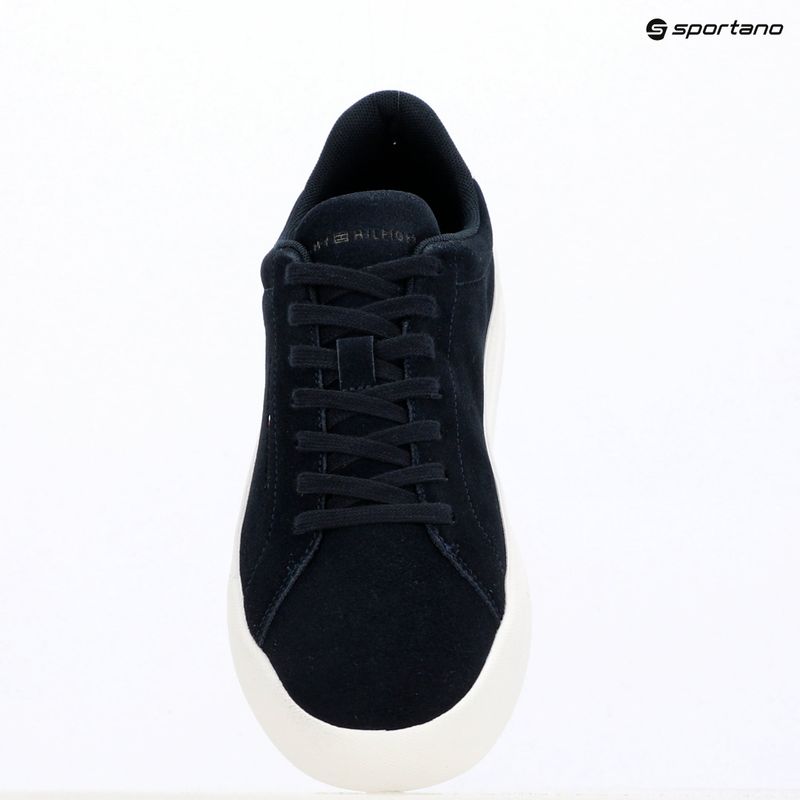 Încălțăminte pentru bărbați Tommy Hilfiger Court Core Suede desert sky 9