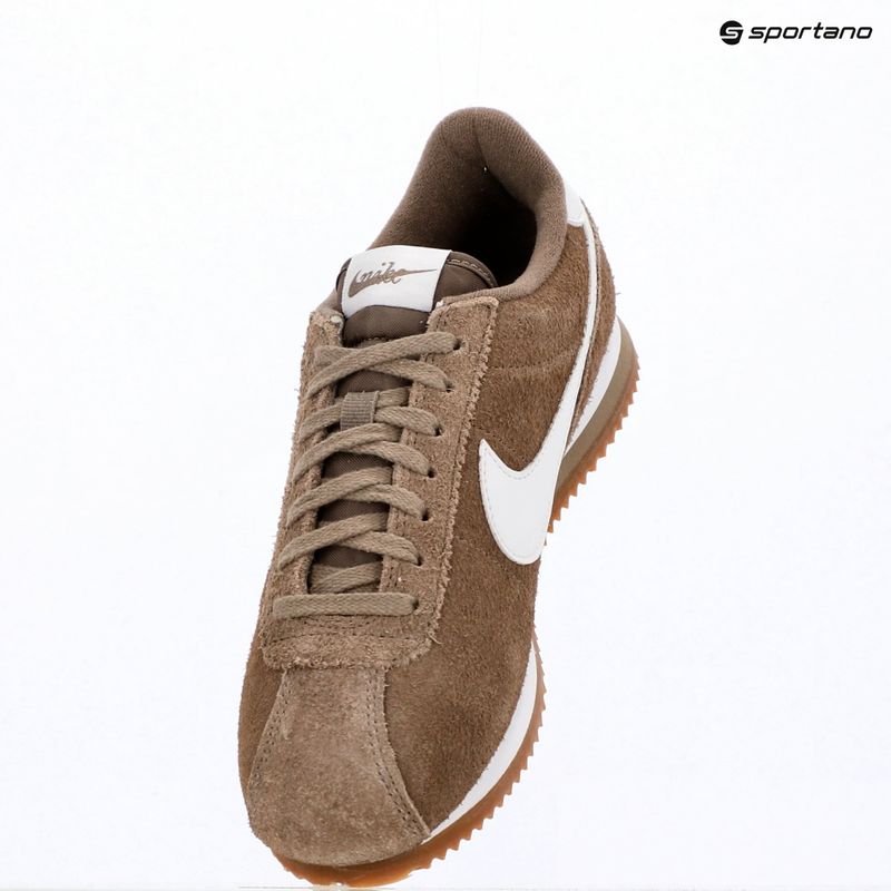 Încălțăminte pentru femei Nike Cortez Vintage Suede mink brown/gum med brown/white 10