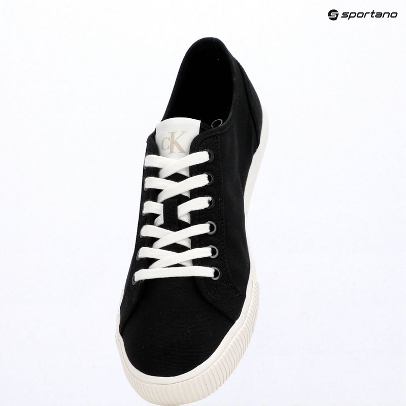 Teniși pentru bărbați Calvin Klein YM0YM01209 3 Ess Vulc Low Mg Canvas ck black/bright white 9