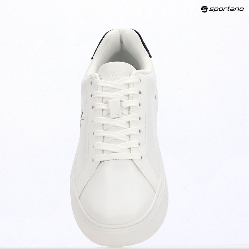 Încălțăminte pentru bărbați Calvin Klein YM0YM01435 Classic Cupsole Laceup Leather bright white/navy 9