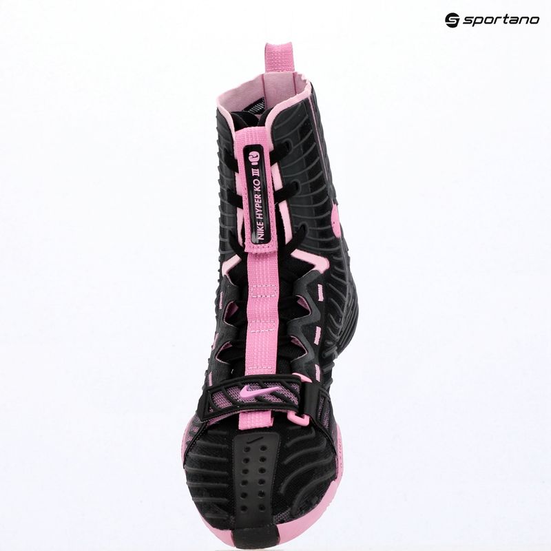 Încălțăminte de box Nike HyperKo 3 black/light magenta 18