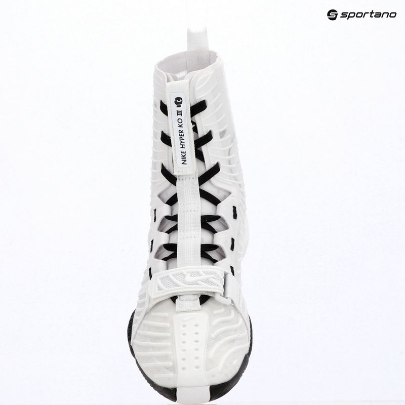 Încălțăminte de box Nike HyperKo 3 white/black 18