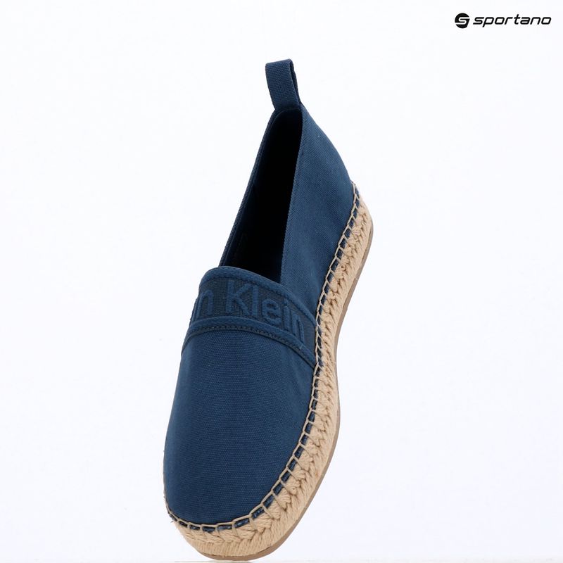 Espadrile pentru femei Calvin Klein HW0HW02934 Oblique Webbing Key Largo 9