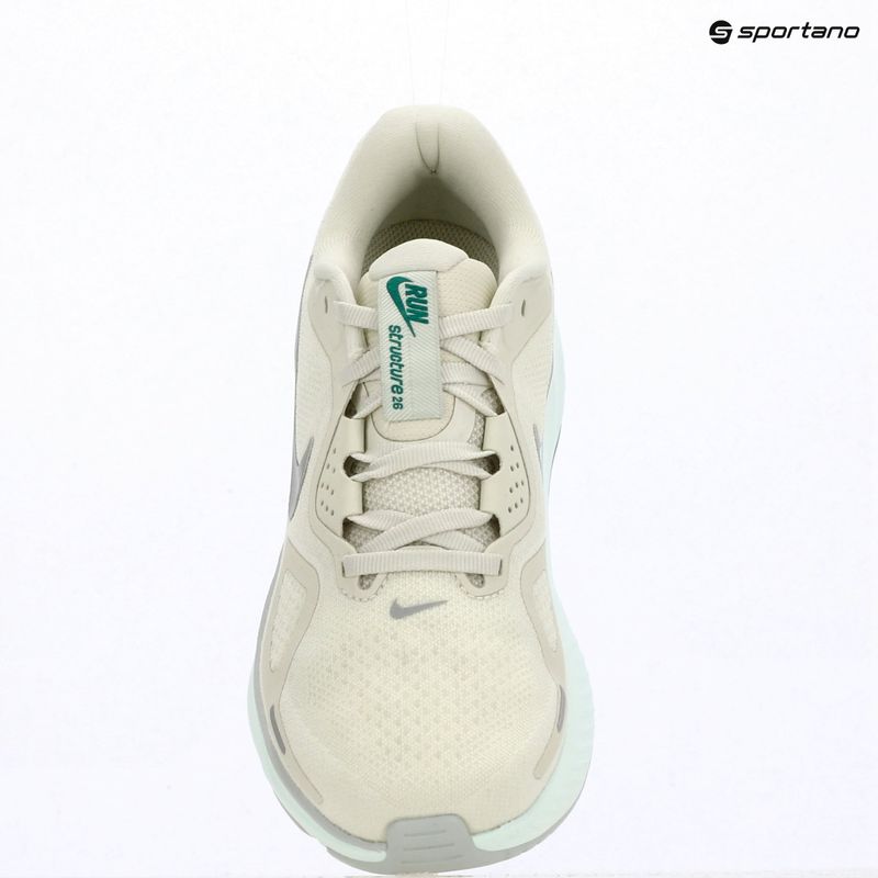 Încălțăminte de alergare pentru femei Nike Structure 26 sea glass/light silver/metallic silver 14