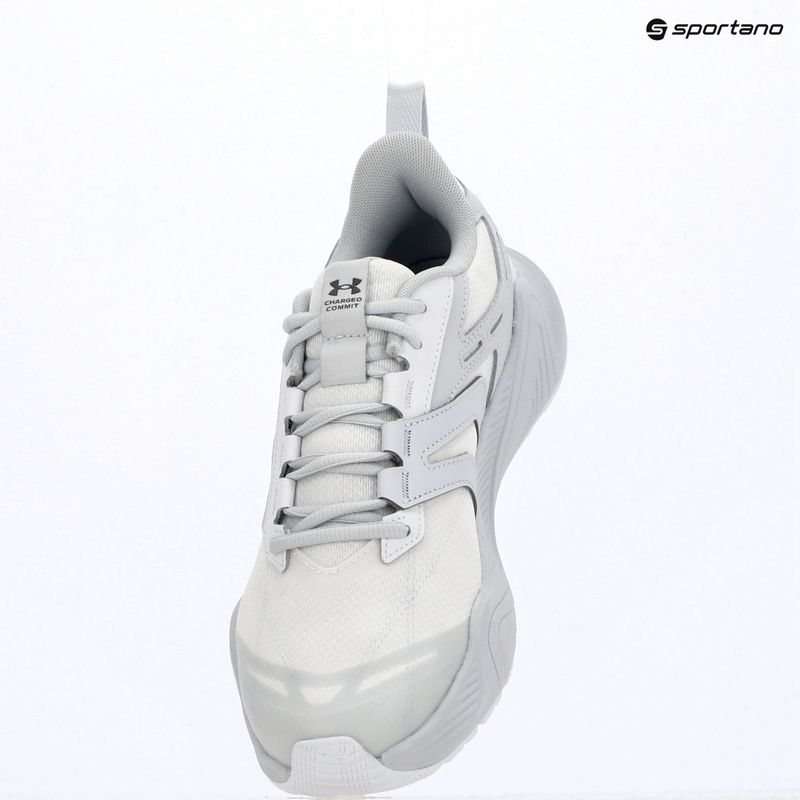 Încălțăminte de antrenament pentru bărbați Under Armour Charged Commit TR 5 white/halo gray/castlerock 9