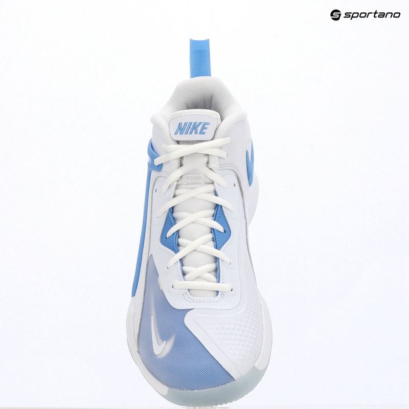 Pantofi de volei Nike React Hyperset 2 alb/alb/albastru valor 11