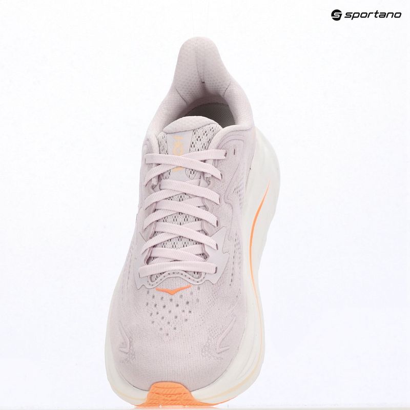 Încălțăminte de alergare pentru femei HOKA Clifton 10 lilac cream/tangerine glow 18
