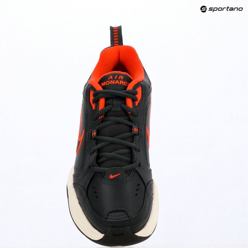 Încălțăminte de antrenament pentru bărbați Nike Air Monarch IV dark smoke grey/picante red/black 13