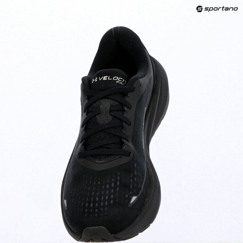 Încălțăminte de alergare pentru bărbați Under Armour Velociti Pace black/black/metallic silver 10
