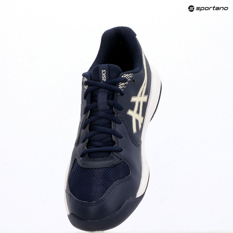 Încălțăminte de tenis pentru bărbați ASICS Gel-Dedicate 9 Indoor midnight/oatmeal 9