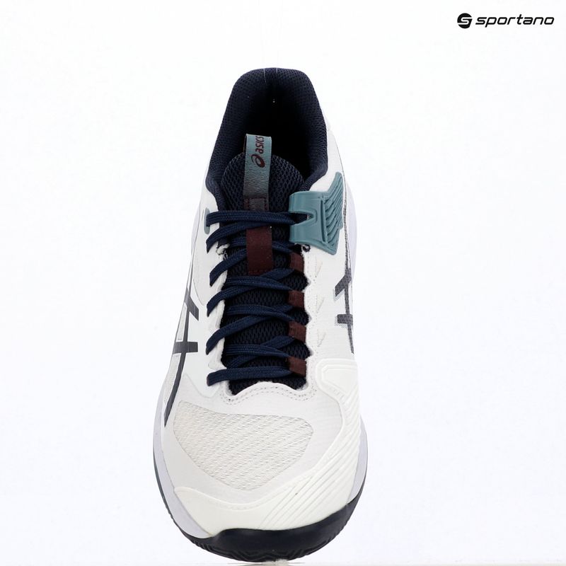 Încălțăminte de tenis pentru bărbați ASICS Solution Speed FF 4 Clay white/midnight 9