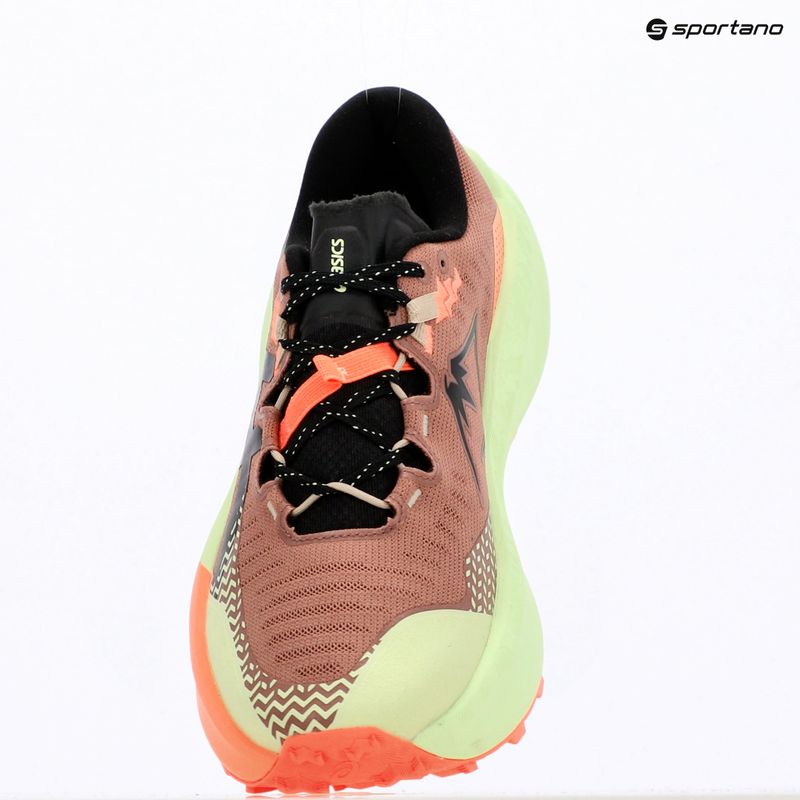 Încălțăminte de alergare pentru bărbați ASICS Trabuco Max 5 umeboshi/black 9