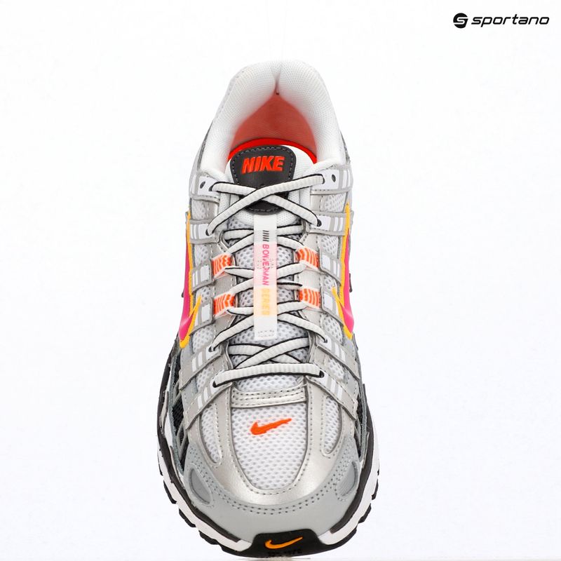 Încălțăminte pentru femei Nike P-6000 white/metallic platinum/laser fuchsia 14