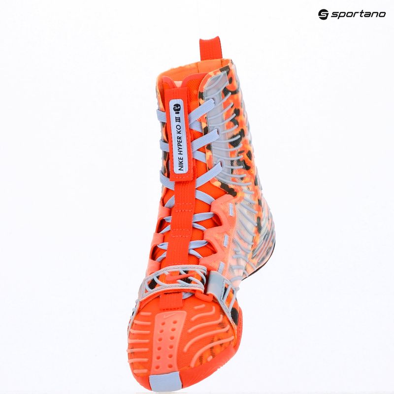 Încălțăminte de box Nike HyperKo 3 SE black/bright crimson/aluminum 11