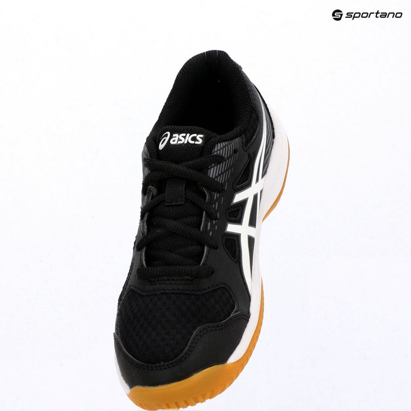 Încălțăminte pentru copii ASICS Upcourt 6 GS black/white 9