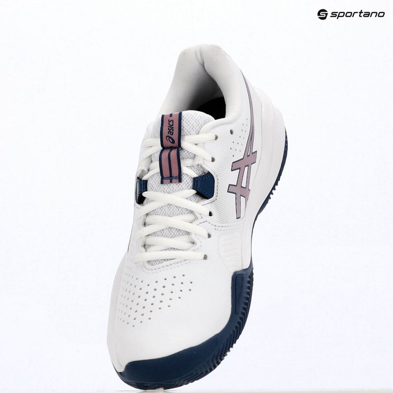 Încălțăminte de tenis pentru femei ASICS Gel-Challenger 15 Clay W white/taro purple 9