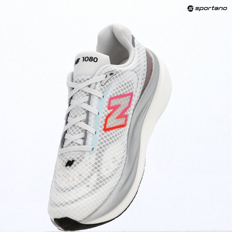 Încălțăminte de alergare pentru bărbați New Balance 1080's V15 103 white/pink heat/tangerine heat 9